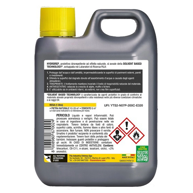 Vendita online Protettivo idrorepellente pronto uso 1 L - Hydrorep Eco